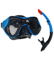 Star Diving Dalış Maskesi ve Snorkel Yetişkin - 51715-MAVİ