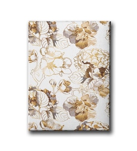 Golden Çiçek Canvas Tablo MİND278