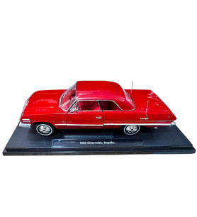 19865 Welly 1 18 1963 Chevrolet Impala Ha (Kırmızı)