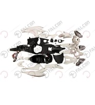 Honda Dio Kaporta Seti Beyaz Aydınlatma Grubu Dahil (28 Parça Full Set)