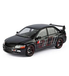 Hobbiez World Mitsubishi Lancer Evolution Siyah 1/24 Model Araba