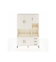 Hyperion Gardrop 9 Raflı 3 Çekmeceli 5 Kapaklı 132x44x195 Aytaşı-Aytaşı