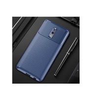 Oppo Reno Uyumlu Kılıf Zore Negro Silikon Kapak (Lacivert)