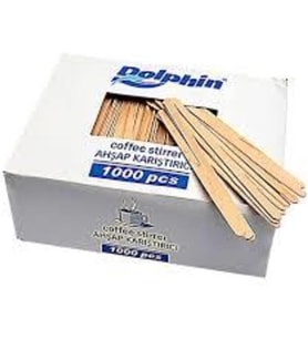 Dolphin Tahta Karıştırıcı 10cm 1000li