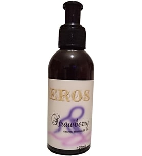 Eros Çilek Aromalı Masaj Yağı 120ML / Strawberry Massage Oil
