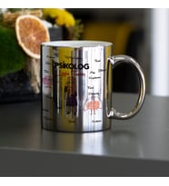 Psikolog Gümüş Kupa Bardak 004