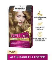 Palette Deluxe Saç Boyası 7-65 Altın Parıltılı Toffee