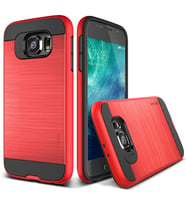 Verus Galaxy S6 ile Uyumlu Case Verge Kılıf Crimson Red