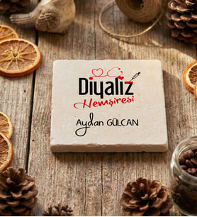 Kişiye Özel Diyaliz Hemşiresi Bardak Altlığı Tıp Bayramı Hediyesi (Krem)