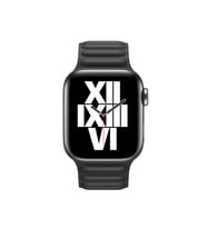 Apple Watch 42mm Uyumlu Kordon Suni Deri Baklalı KRD-34 Kayış