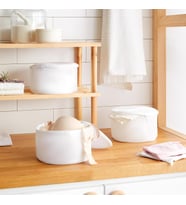 Ocean Home Textile 3'lü Beyaz Renk İç Çamaşırı Yıkama Filesi Set