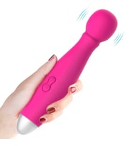 9 Fonksiyonlu Titreşimli Soft Silikon Mor Sparkle Kit Masaj Vibratörü