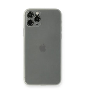 İphone 11 Kılıf Pp İnce Kapak - Beyaz