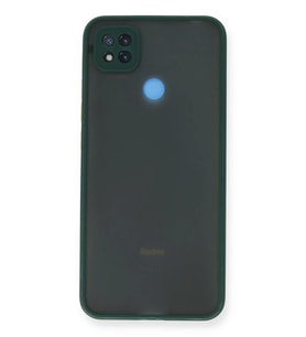Newface Xiaomi Redmi 9C Kılıf Montreal Silikon Kapak - Yeşil