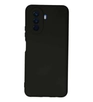 Nova Y70 Kılıf Nano içi Kadife Silikon - Siyah