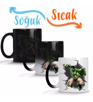 O Incrivel Hulk Sihirli Kupa Bardak Porselen