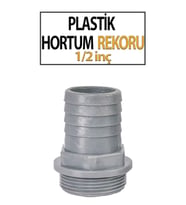Plastik Hortum Rekoru 1/2 İnç