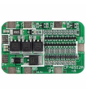 6s 15A 24V Li-ion 18650 BMS PCM Pil Koruma 6 Pil Lion Lipo Pil