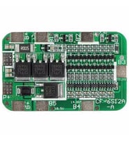 6s 15A 24V Li-ion 18650 BMS PCM Pil Koruma 6 Pil Lion Lipo Pil