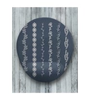 Sarmaşıklar Oval Bilek Destekli Mouse Pad