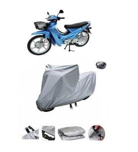 Asya AS 110-8  Su Geçirmez Motosiklet Brandası ARKA ÇANTA UYUMLU