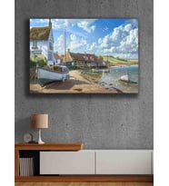 Koç stüdyo Modern tasarım kanvas tablo 50x70 (Çok Renkli)