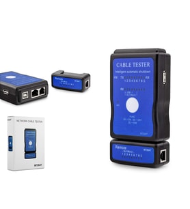 Kablo Test Cihazı Rj11 + Rj45 + Rj12 + Usb HDX6512