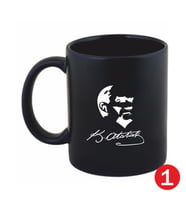 Atatürk Figürlü Lazer Kupa - Darbeye Dayanıklı Strafor Kutu ile gönderilecektir.