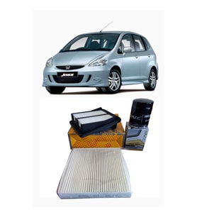 2006-2008 HONDA JAZZ FİLTRE SETİ HAVA + POLEN + YAĞ FİLTRESİ ÜÇLÜ SET 1. KALİTE