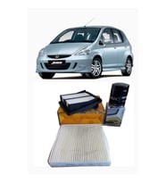 2006-2008 HONDA JAZZ FİLTRE SETİ HAVA + POLEN + YAĞ FİLTRESİ ÜÇLÜ SET 1. KALİTE