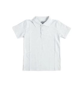 Bilge Trend Beyaz Polo Yaka  Kısa Kollu Kız - Erkek Çocuk  Okul T-Shirt , 23 Nisan Bayram Tişört