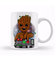Baby Groot Baby Tree Don't Push Kupa Bardak Porselen