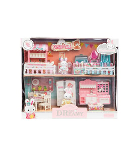 Bay Dreamy Mini Tavşan Çift Katlı Mutfak Seti