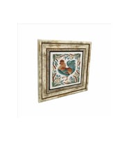 Horoz Baskılı Taş Tablo 25X25