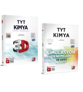 3D YAYINLARI TYT KİMYA SORU BANKASI - TYT KİMYA SİMÜLASYON DENEME