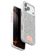 Iphone 17 Bright Simli Kapak - Beyaz