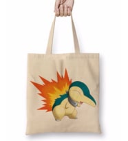 Pokemon Cyndaquil Bez Çanta Uzun Saplı