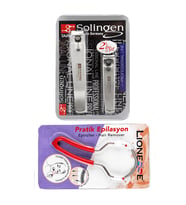 Sağlam 2'li Tırnak Makası Seti ve Lionesse Epilasyon Yayı Paket