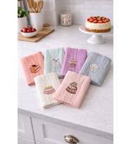 Vanilla Soft 6'lı Mutfak Kurulama Bezi
