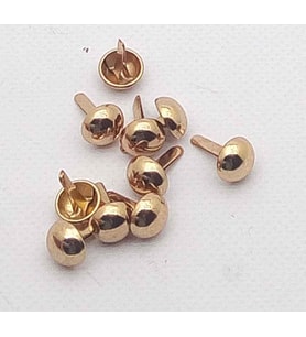 Angel Çanta Aksesuar 10Lu Light Gold Kabara Yuvarlak Model