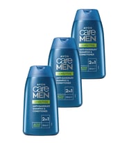 Avon Care Men Sensitive 2'si 1 Arada Kepek Önleyici Şampuan ve Saç Kremi 200 Ml. Üçlü Set