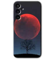 Galaxy S23 FE Kılıf HD Desen Baskılı Arka Kapak - Kanlı Ay