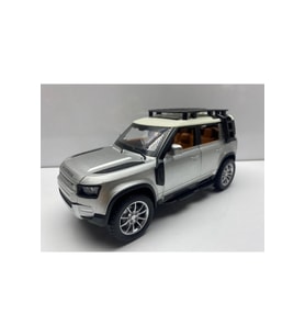 Land Lover Defender Diecast Metal Model Araç 23 Cm Sesli Işıklı Kaput Bagaj Kapıları Açılan Oyuncak Demir Araba