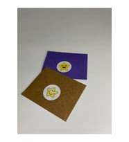 Gülen Yıldızlar Etiketi Karışık Yuvarlak Mat Çıkartma Round Sticker 3 Cm (95 Adet)