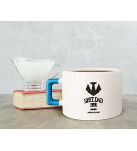 BK Gift Kişiye Özel İsimli Mavi Kulplu Çay & Kahve Fincanı-13, Arkadaşa Hediye, Sevgiliye Hediye