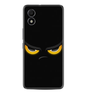 TCL 303 Kılıf Silikon Desen Özel Seri Black Eyes 1644