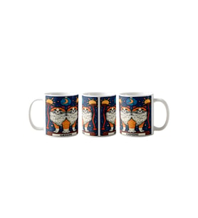 Ghostbastır Design İkizler Burcu Kupa Bardak Tek Adet K058