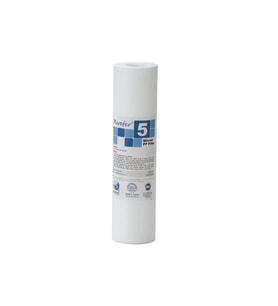 Aquames - Su Arıtma Purefer 10" 5 Mikron Tortu Filtresi NSF Sertifikalı