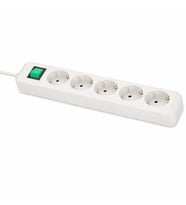 Brennenstuhl Eco-Line Serisi 6 Soketli Anahtarlı 3 Metre Kablolu Uzatma Priz Beyaz