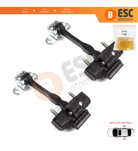 Alfa Romeo 159 939 2004–2011 50510941 İçin 2 EA Arka Sağ ve Sol Kapı Gergi Yayı